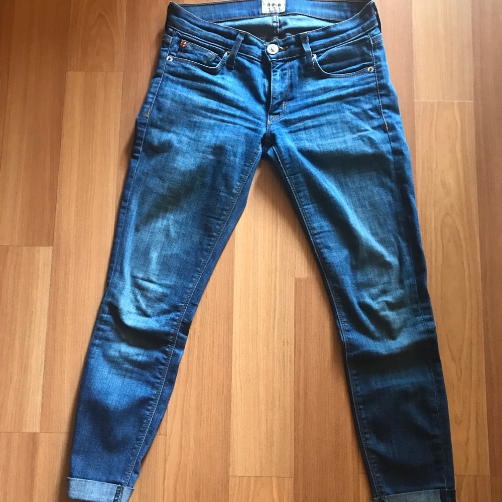 Hudson Jeans Harkin Crop Super Skinny Cuff